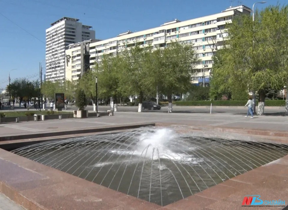 В Волгограде завершается сезон работы фонтанов